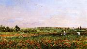 Charles-Francois Daubigny Fields in the Month of June china oil painting artist